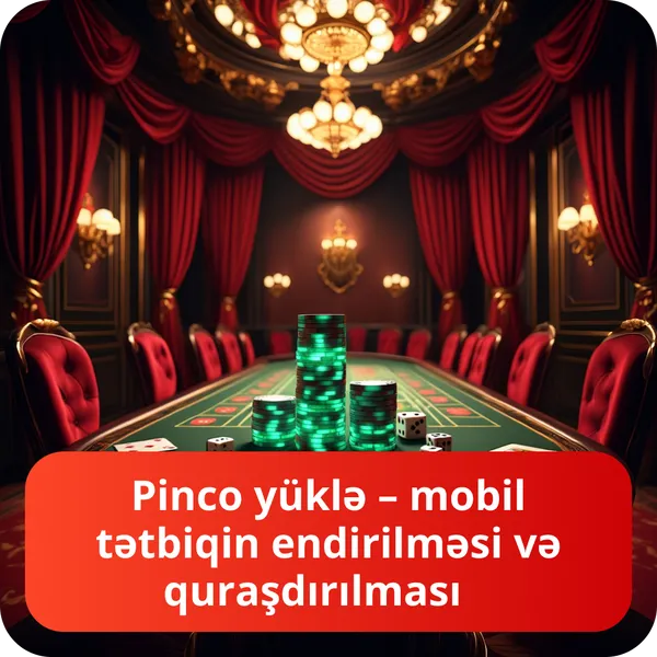 Pinco yüklə – mobil tətbiqin endirilməsi və quraşdırılması